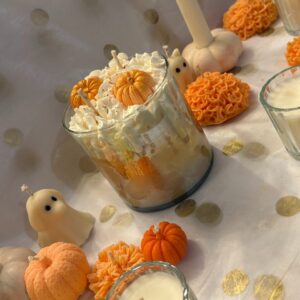 Vela en Vaso (Calabaza)
